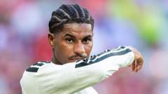 Manchester United s’incline 4-2 face au Milan de Ruben Amorim, retour de Rashford
